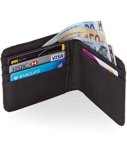 BagBase Sublimation Wallet - Black - ONE